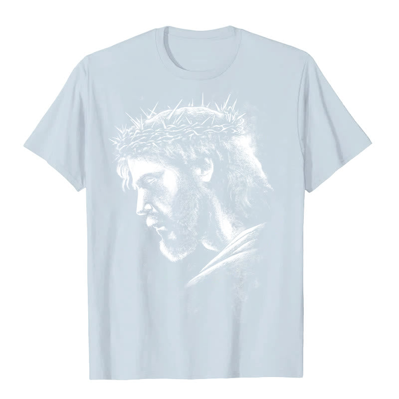Christianartworkshop Jesus Vintage 90s Graphic T-shirt - Blue - 2XL - image 6