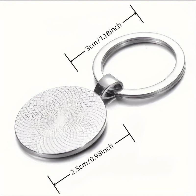 Christianartworkshop Spiritual Companion Knights Templar Keychain : Faith-Filled Token of Chivalric Grace - image 6