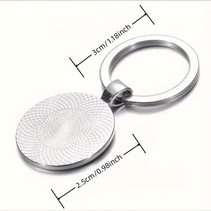 Christianartworkshop Spiritual Companion Knights Templar Keychain : Faith-Filled Token of Chivalric Grace - image 6