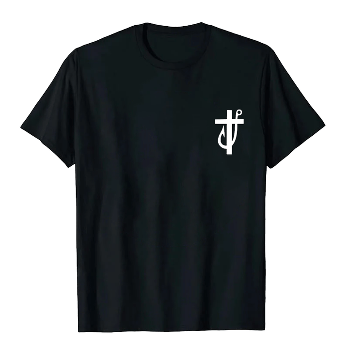 Christianartworkshop Jesus Made Me A Fisherman Mark 1:17 Unisex T-shirt - image 6