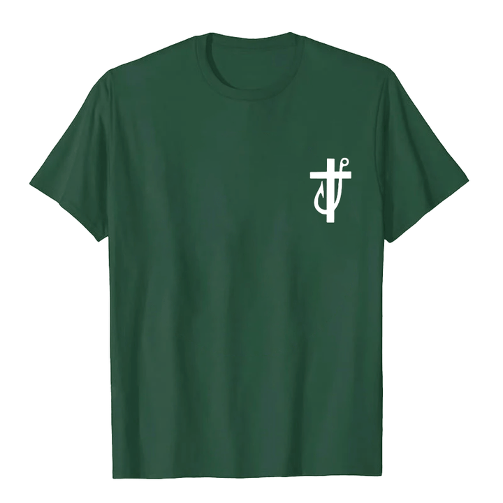 Christianartworkshop Jesus Made Me A Fisherman Mark 1:17 Unisex T-shirt - image 24