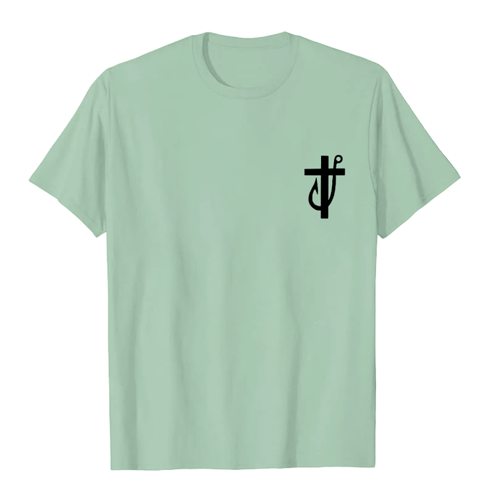 Christianartworkshop Jesus Made Me A Fisherman Mark 1:17 Unisex T-shirt - image 21