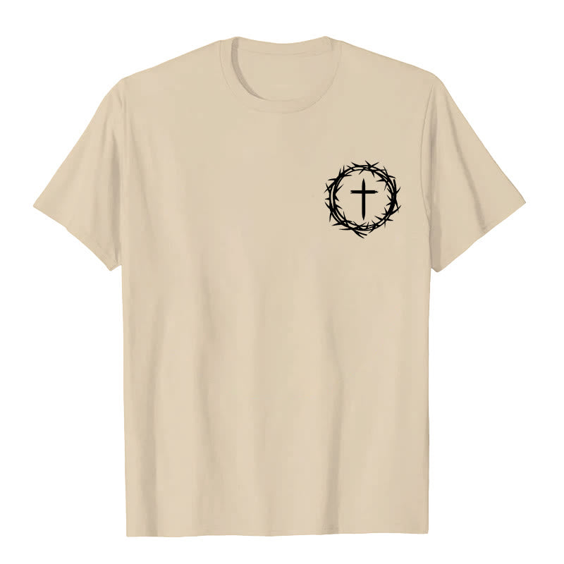 Christianartworkshop A Lot Can Happen In 3 Days Thorn Crown Cross Unisex T-shirt - image 22