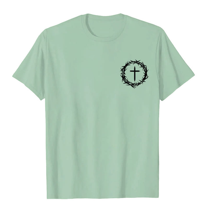 Christianartworkshop A Lot Can Happen In 3 Days Thorn Crown Cross Unisex T-shirt - image 21