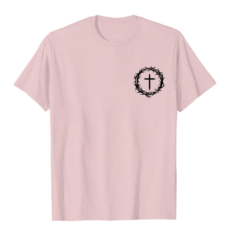Christianartworkshop A Lot Can Happen In 3 Days Thorn Crown Cross Unisex T-shirt - image 27