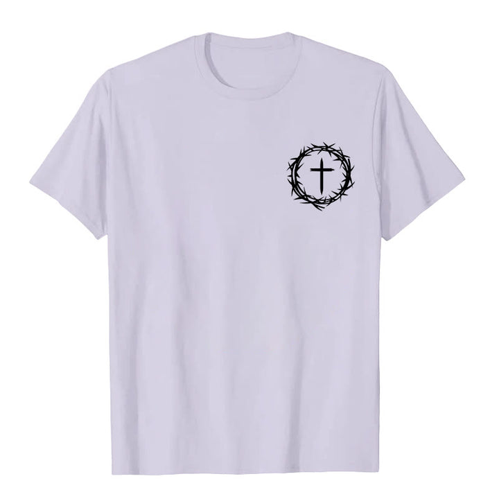 Christianartworkshop A Lot Can Happen In 3 Days Thorn Crown Cross Unisex T-shirt - image 13