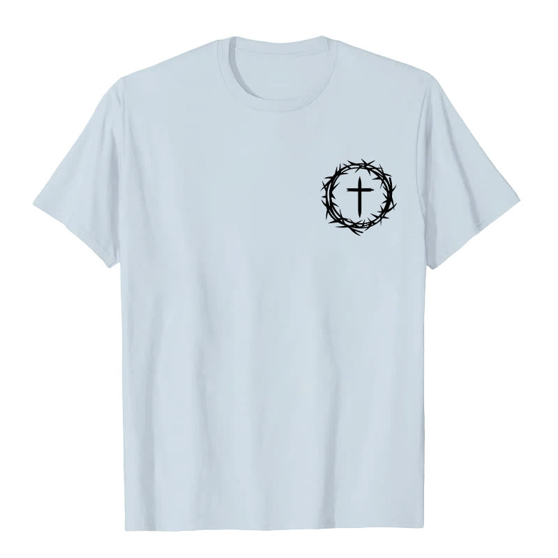 Christianartworkshop A Lot Can Happen In 3 Days Thorn Crown Cross Unisex T-shirt - image 18