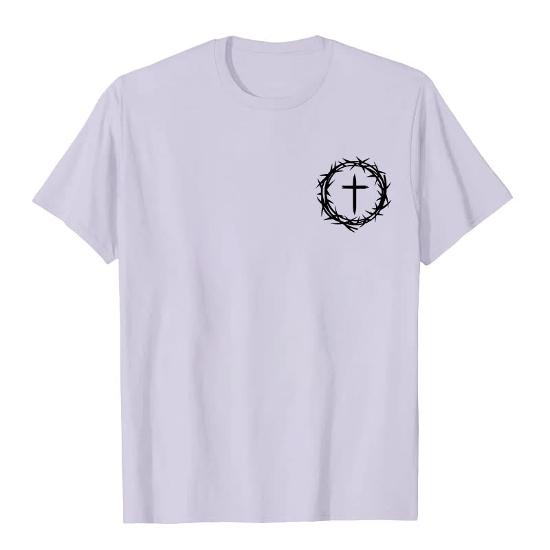 Christianartworkshop A Lot Can Happen In 3 Days Thorn Crown Cross Unisex T-shirt - image 15