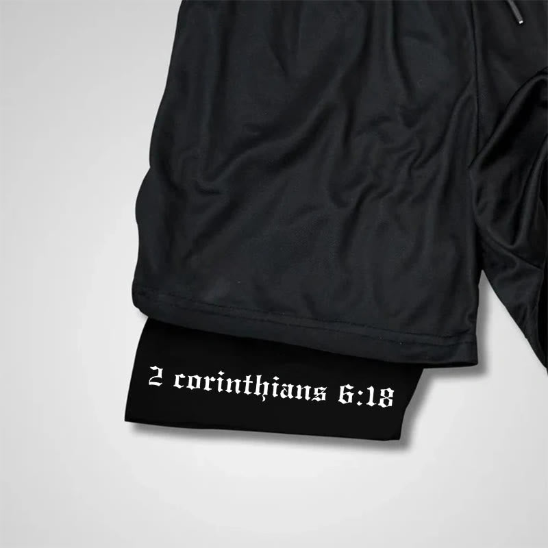 Christianartworkshop Child Of God Christian Performance Shorts - image 5