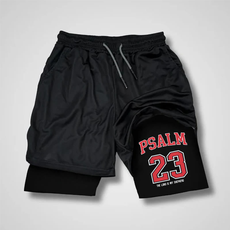 Christianartworkshop Psalm 23 Christian Performance Shorts - Shorts - 3XL - image 1