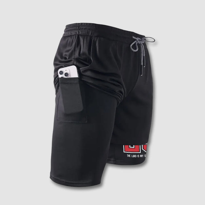 Christianartworkshop Psalm 23 Christian Performance Shorts - image 3
