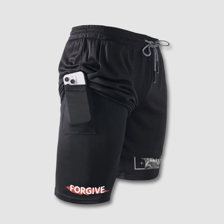 Christianartworkshop Father Forgiven Them Christian Performance Shorts - image 7