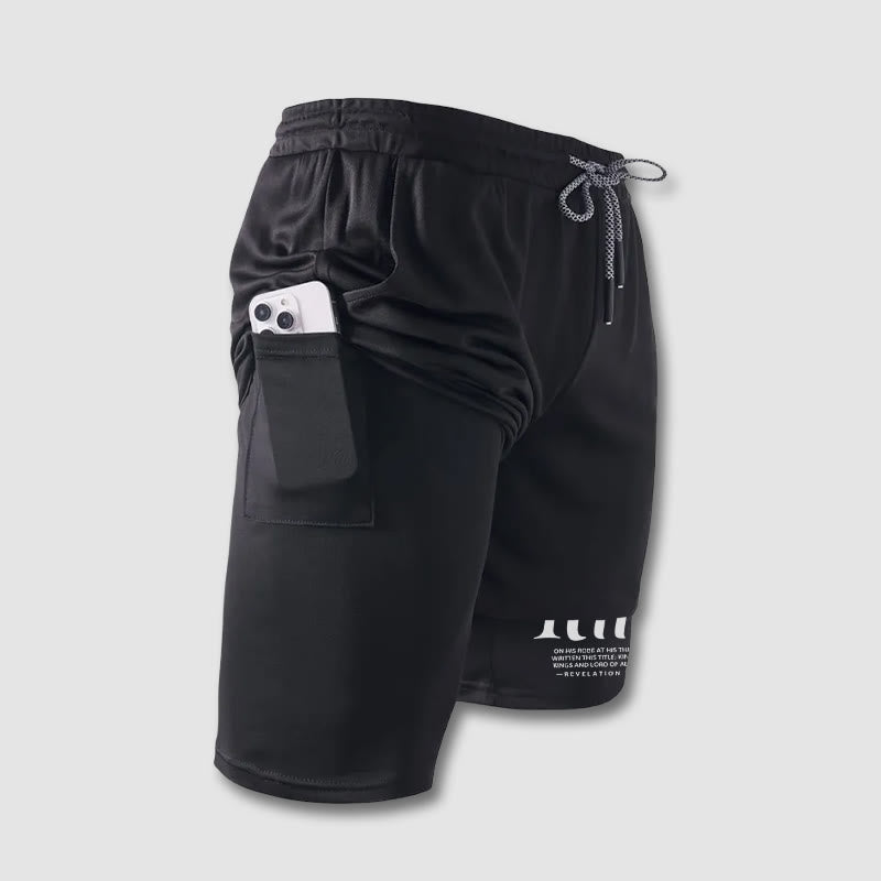 Christianartworkshop Jesus Is King Christian Performance Shorts - image 4