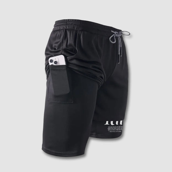 Christianartworkshop Jesus Is King Christian Performance Shorts - image 4