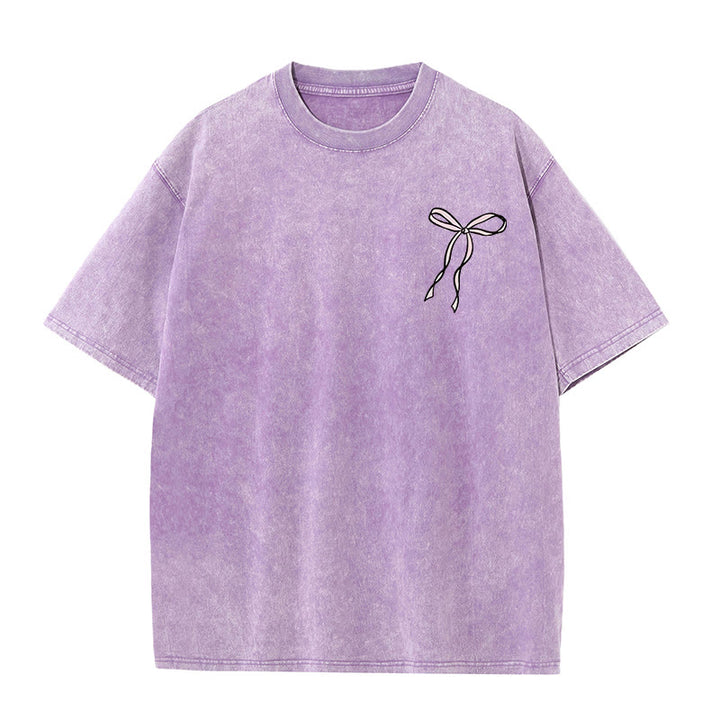 Christianartworkshop Faith Over Fear Unisex Washed T-Shirt - image 15
