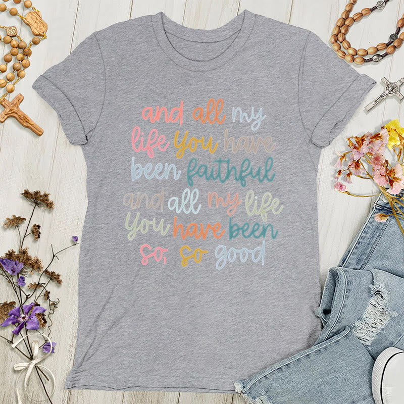 Christianartworkshop Faith's Glow: Vibrant Message Women's T-shirt