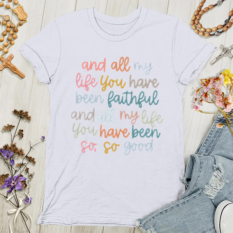 Christianartworkshop Faith's Glow: Vibrant Message Women's T-shirt