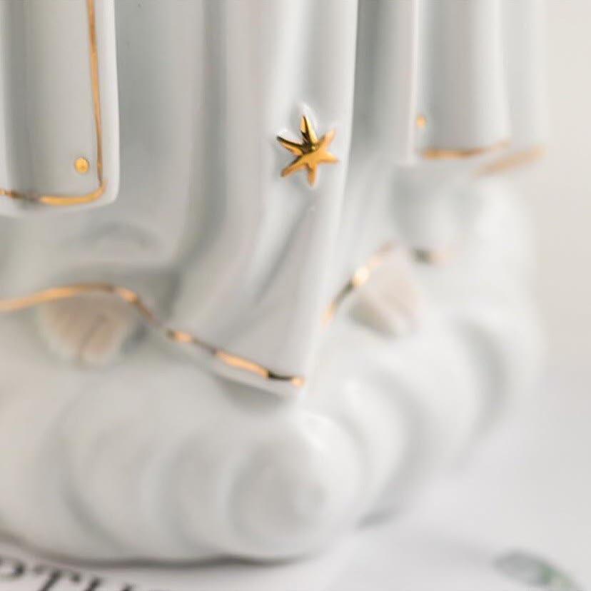 Christianartworkshop Classic Our Lady of Fatima Statue Sacred Home Ornament for Prayer Corners  - image 5