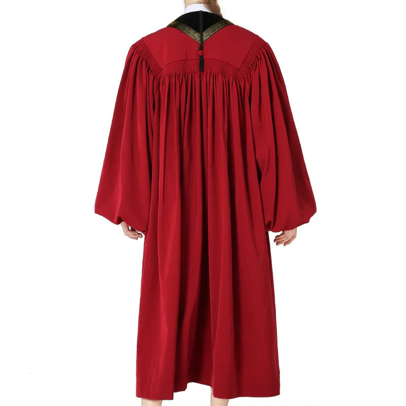 Christianartworkshop Traditional Multi-Color Church Clergy Robe with Gold Cross & Decorative - image 8