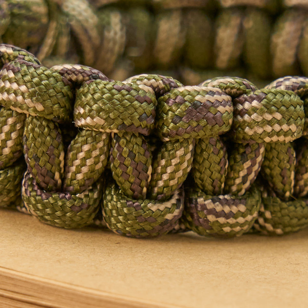 Christianartworkshop Vintage Style Durable Handcrafted Paracord St. Benedict Faith Bracelet - image 8