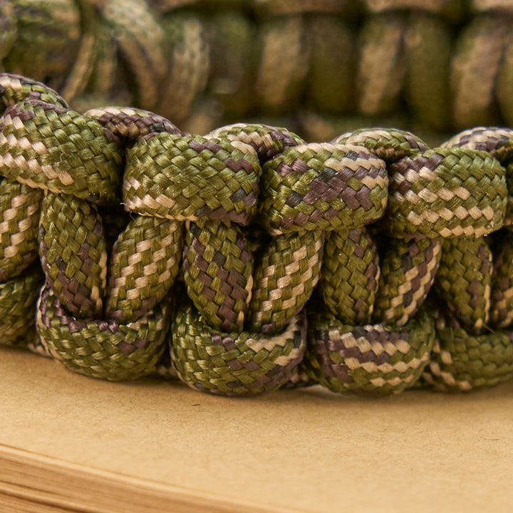 Christianartworkshop Vintage Style Durable Handcrafted Paracord St. Benedict Faith Bracelet - image 8