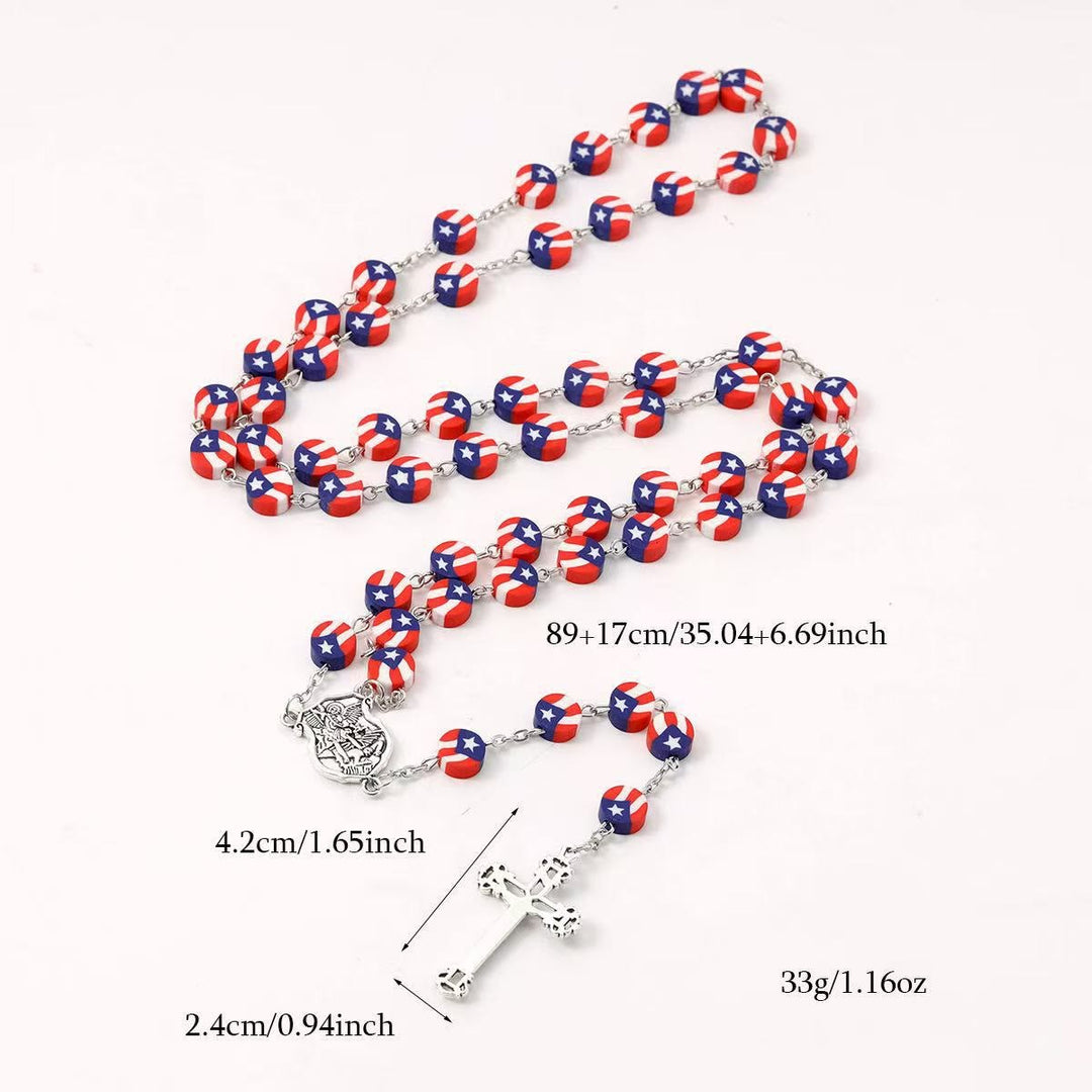 FREE Today: Guardian Angel Patriotic Rosary with St. Michael & Crucifix: Blessed Protection - image 6