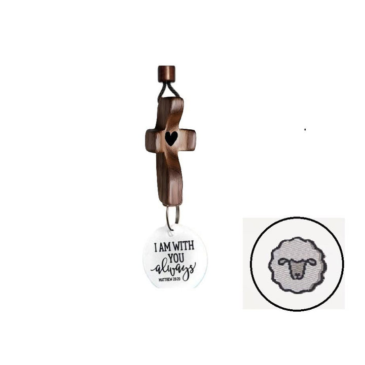 Christianartworkshop Bible Verse Car Hanging Cross Ornament: Scan for a Bible Verse Every Day - I - image 12