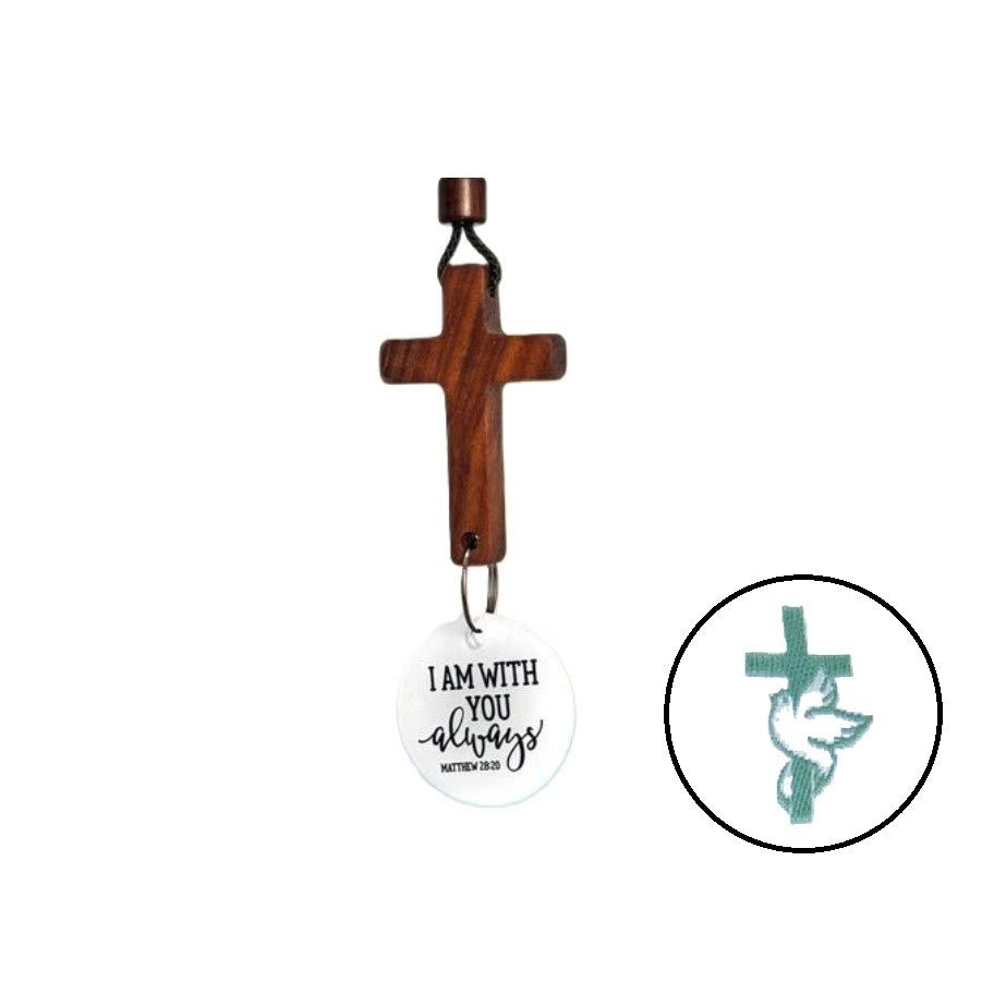 Christianartworkshop Bible Verse Car Hanging Cross Ornament: Scan for a Bible Verse Every Day - F - image 9