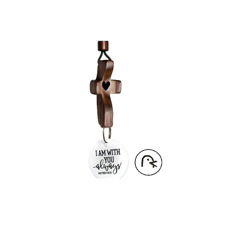 Christianartworkshop Bible Verse Car Hanging Cross Ornament: Scan for a Bible Verse Every Day - H - image 11