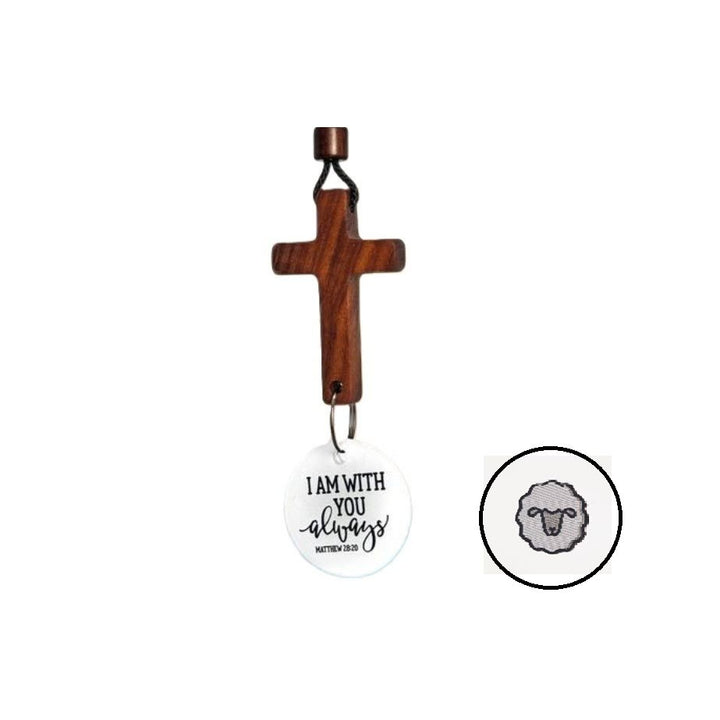 Christianartworkshop Bible Verse Car Hanging Cross Ornament: Scan for a Bible Verse Every Day - B - image 5
