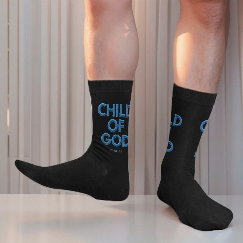 Christianartworkshop Sacred Child of God Socks: Wear Your Belief Proudly - image 2