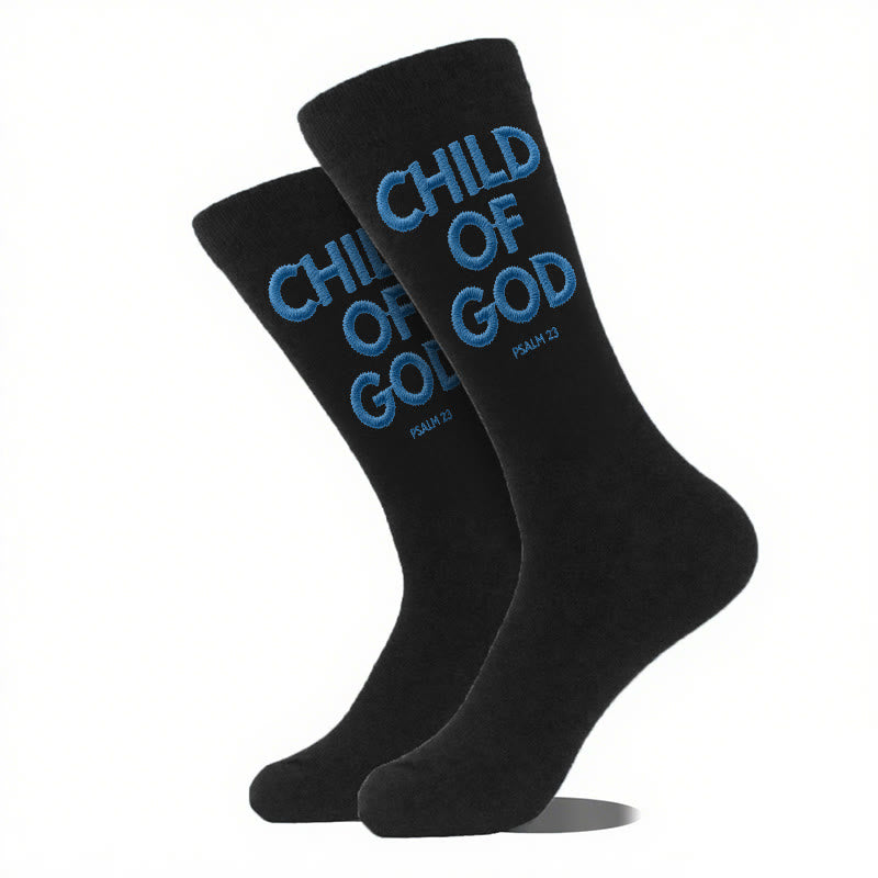 Christianartworkshop Sacred Child of God Socks: Wear Your Belief Proudly - image 5
