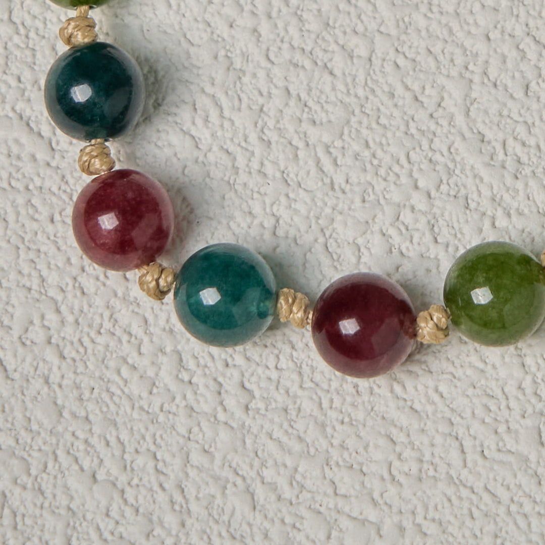 FREE Today: 10mm Natural Tourmaline Agate Bracelets with Miraculous Medal & Crucifix - image 7