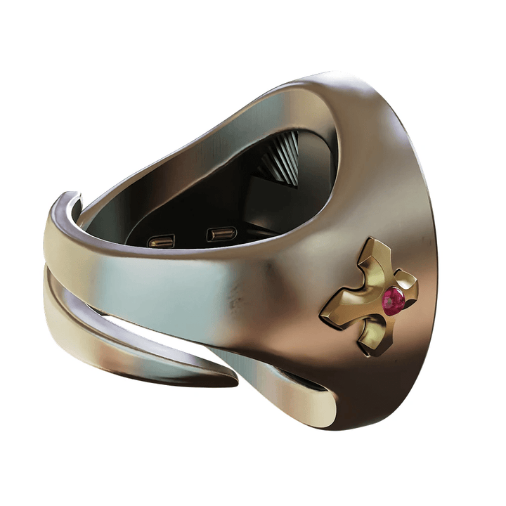 Christianartworkshop Sacred Heart Jesus Ring in 925 Silver: Symbol of Love and Sacrifice - image 8