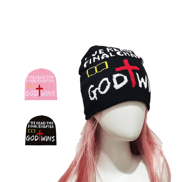 Christianartworkshop Final Chapter Faith Beanie: I Know How It Ends God Wins - image 3