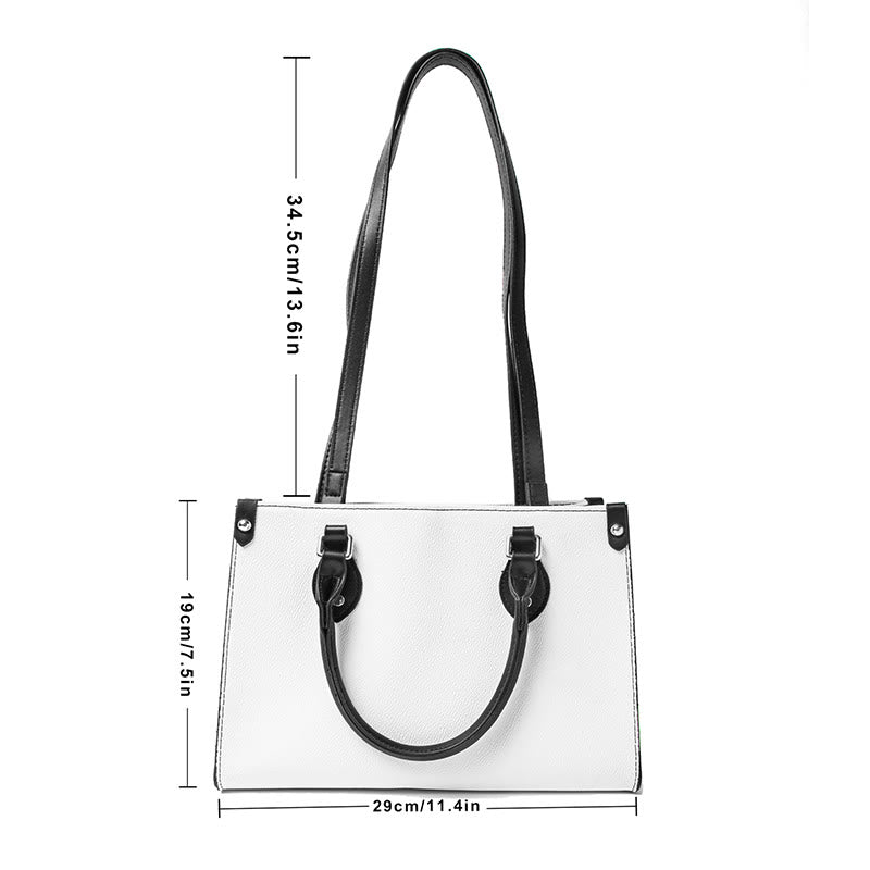 Christianartworkshop Elegant Floral Handbag with Scripture Quote: God Is with Her - image 7
