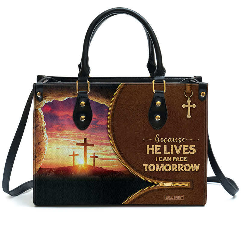 Christianartworkshop Elegant Daily Reminder Handbag: Faith to Face Tomorrow - image 3