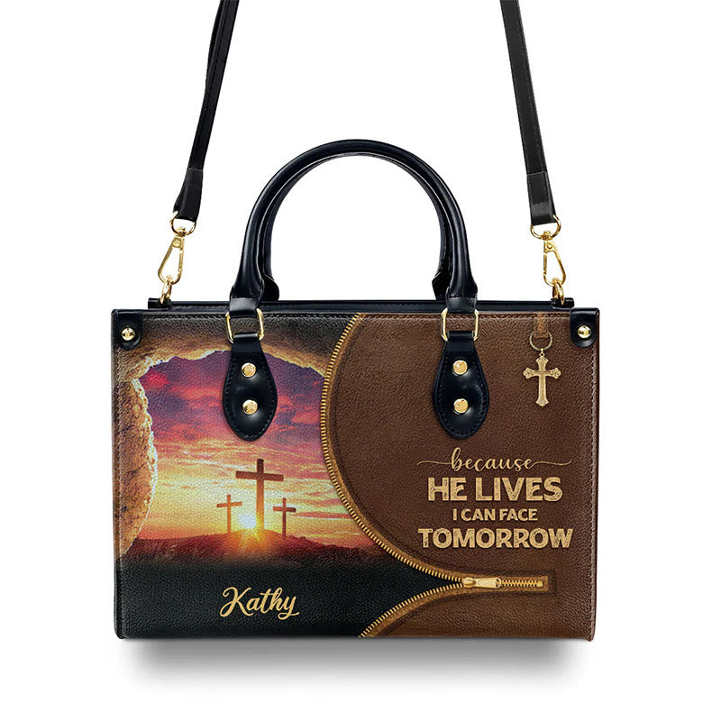 Christianartworkshop Elegant Daily Reminder Handbag: Faith to Face Tomorrow - image 2