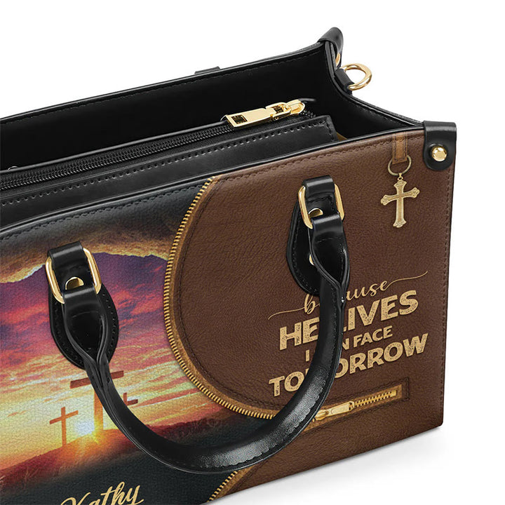 Christianartworkshop Elegant Daily Reminder Handbag: Faith to Face Tomorrow - image 4