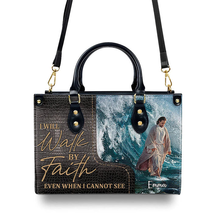 Christianartworkshop Spiritual Faith Handbag with Jesus Art: Carry Divine Inspiration - image 5
