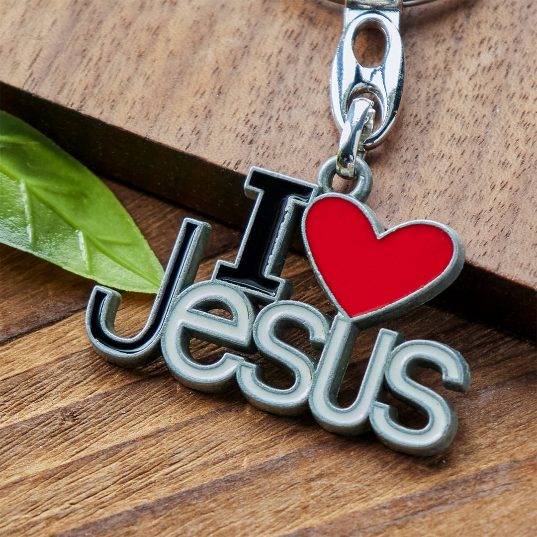 Christianartworkshop Believer's Choice Faithful Heart 4color I Love Jesus Keychain - image 13