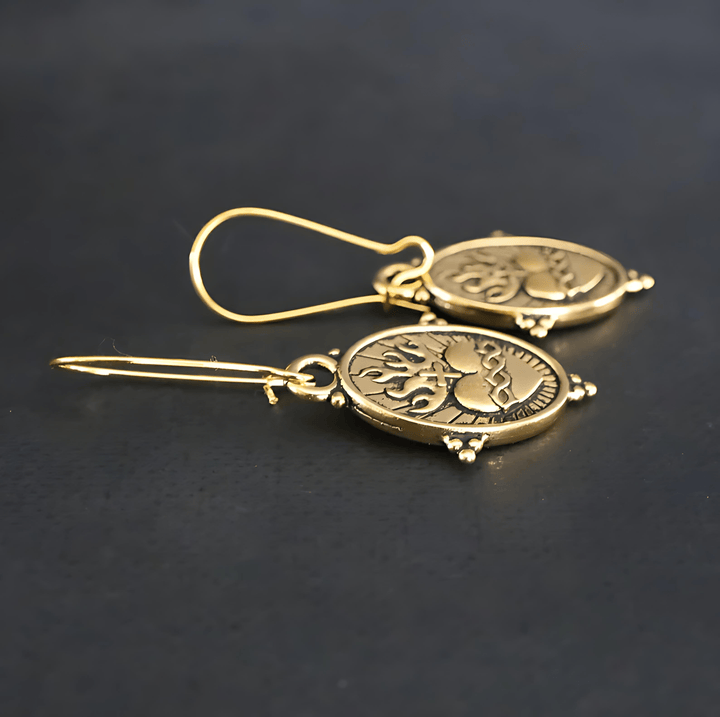 FREE Today: Vintage Style Sacred Heart Dangle Earrings: Faith & Devotion Jewelry - image 4