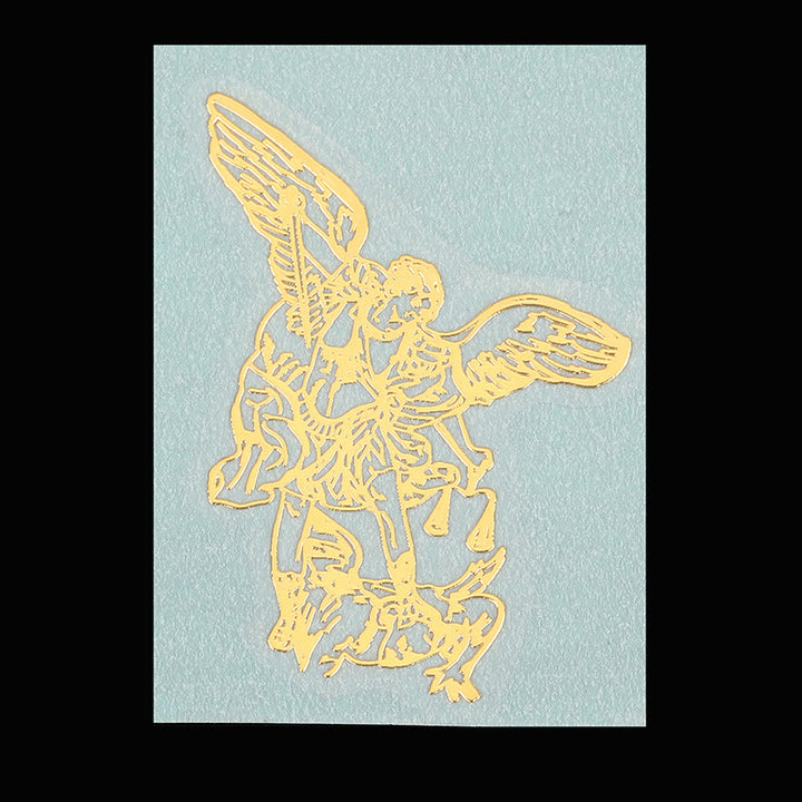 Christianartworkshop Golden Saint Sticker for Phone: Multiple Holy Figures Available - image 4