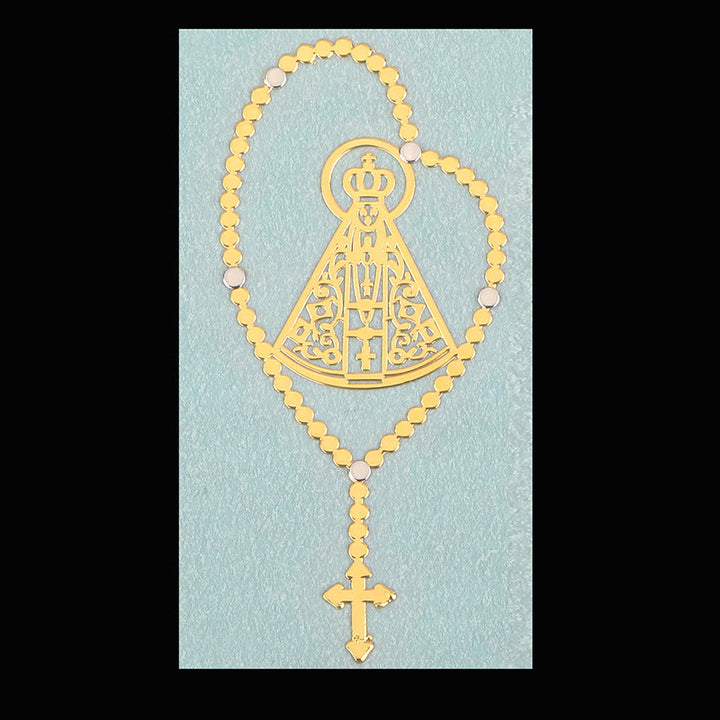 Christianartworkshop Golden Saint Sticker for Phone: Multiple Holy Figures Available - Our Lady of Aparecida - image 9
