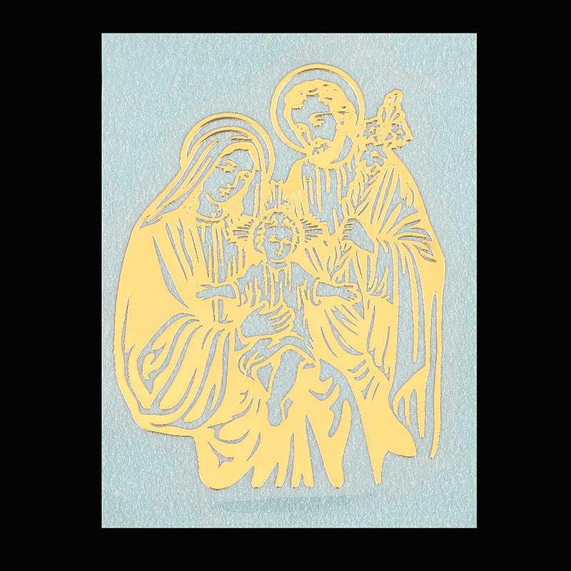 Christianartworkshop Golden Saint Sticker for Phone: Multiple Holy Figures Available - image 3
