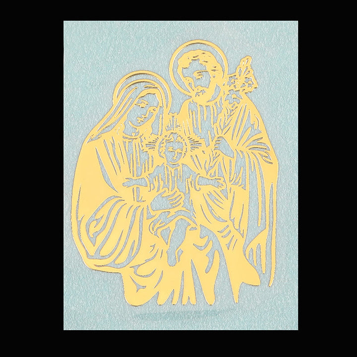 Christianartworkshop Golden Saint Sticker for Phone: Multiple Holy Figures Available - image 3