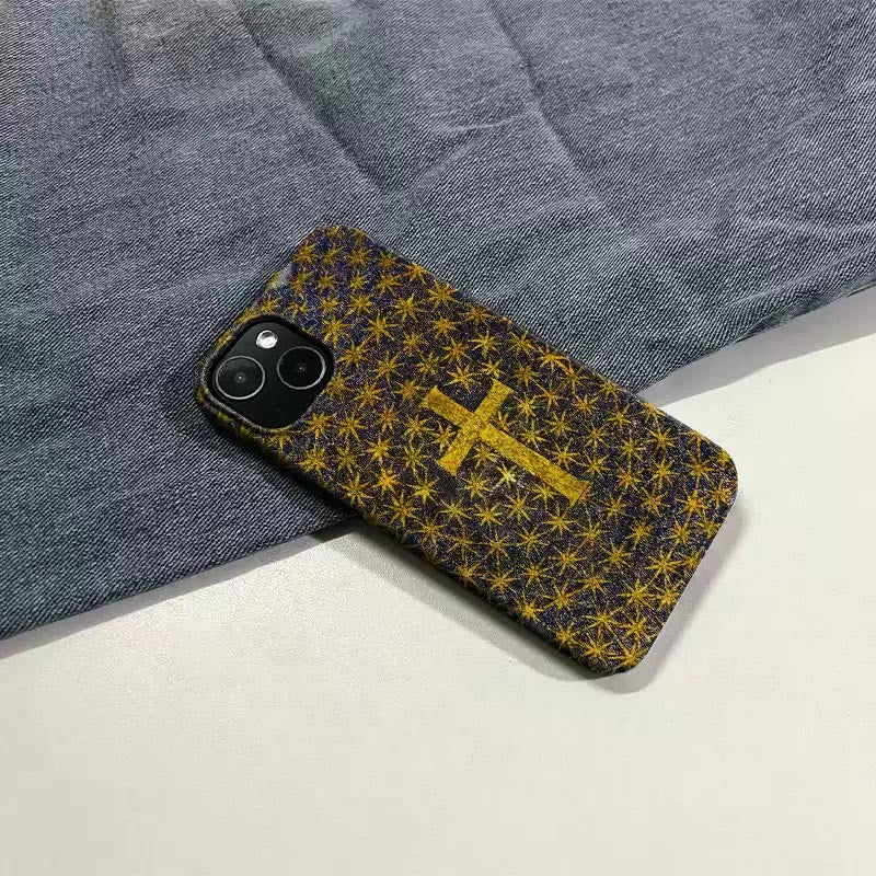 Christianartworkshop Faith & Light Golden Cross Phone Case: Shine in Your Hands - image 4