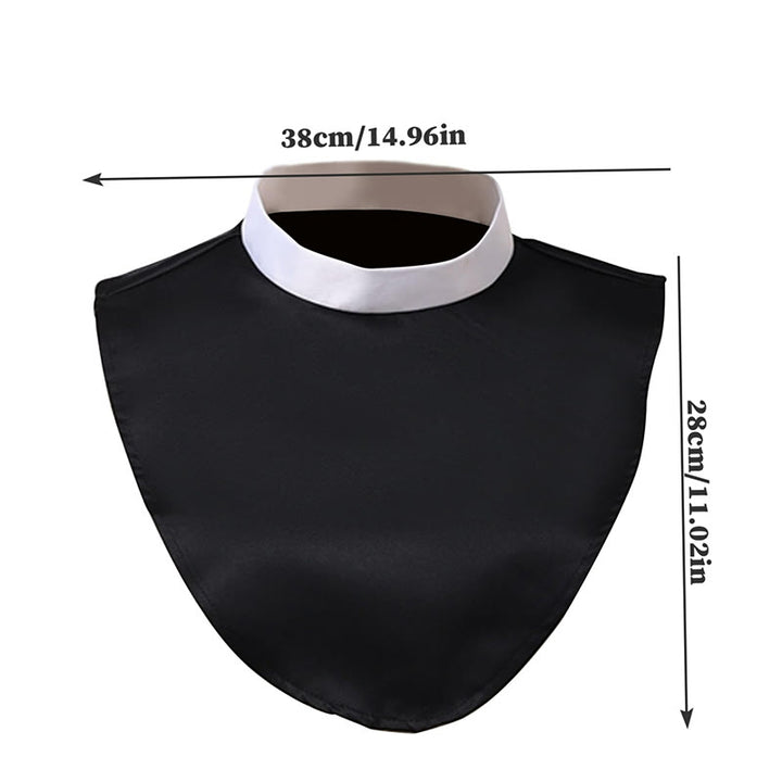 Christianartworkshop Unisex Soft Comfortable Clergy Tab Collar with Insert for Various Activities - image 3