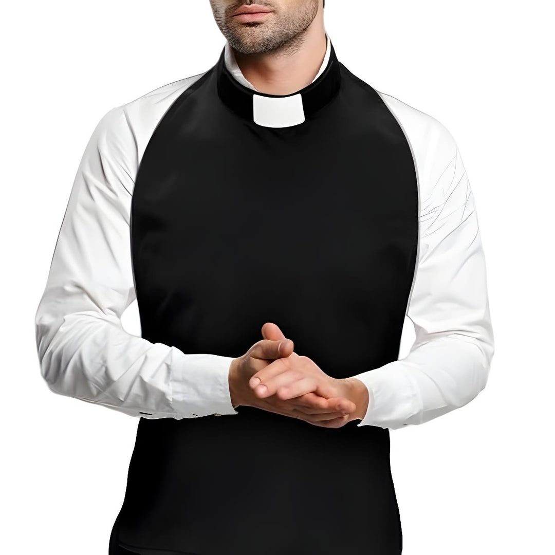 Christianartworkshop Unisex Soft Comfortable Clergy Tab Collar with Insert for Various Activities - image 11