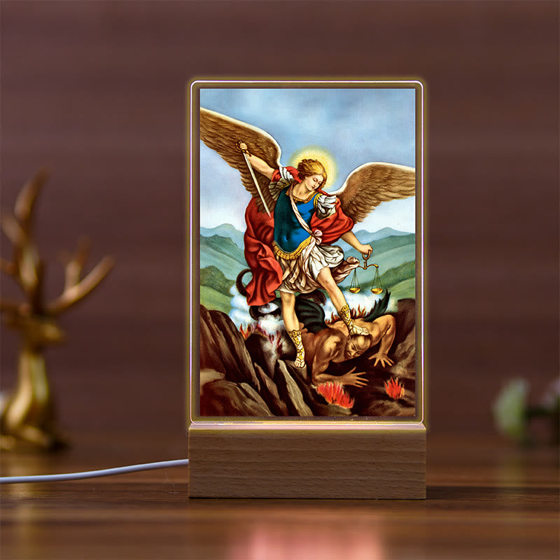 Christianartworkshop Sacred Art Religious Icon Warm Glow Nightlight: Carry Presence Every Night - A - image 1
